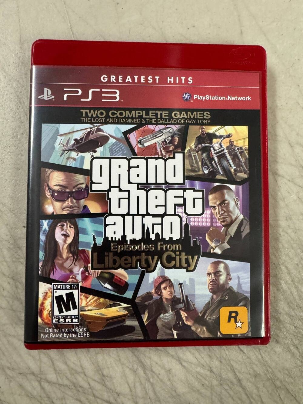 Grand Theft Auto Episodes From Liberty City PS3 Greatest Hits Sony Playstation 3